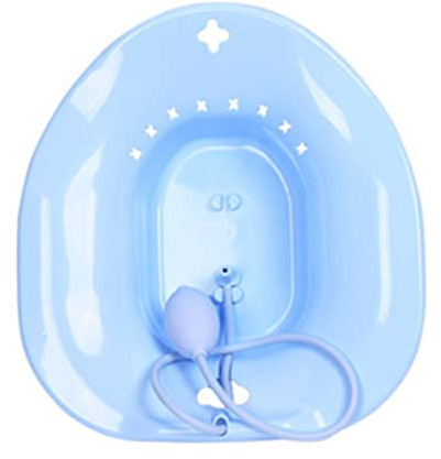 BEAHING Portable Bidet, Bidet Bowl For Toilet Seat, Portable Bidet for Toilet Bidet Bowl Toilet Seat Bidet Basin for Washing Blue