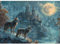 100 Piece Wolf Jigsaw Puzzle for Adult Large Pieces Jigsaw Gift for Children Boys Girls Elder
