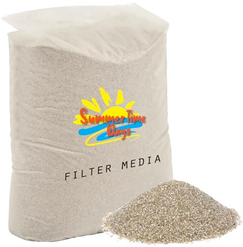Laeto Glass Filter Media Silica Sand 3.0mm-6.0mm, Pool Aquarium Quartz