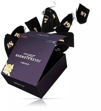 NYTELSE Erotischer Adventskalender 2024 -LUXUS- WERT 800€ für erwachsene Paare mit sinnlichen und hochwertigen Geschenken für Sie und Ihn