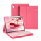 JKSML Keyboard Case for iPad (A16) 11th Gen 11 inch 2025 & iPad 10th Gen 10.9 inch 2022,7-Color Backlit Wireless Bluetooth Keyboard,Soft TPU Back Shell with Pencil Holder, Auto Sleep/Wake (Hot Pink)