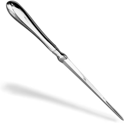 Vastarsky Letter Opener, Premium Envelope Opener Knife, Metal Office Letter Opener Envelope Slitter, Ergonomic Grip Handle Paper Cutting Tool for School Office Home Supplies