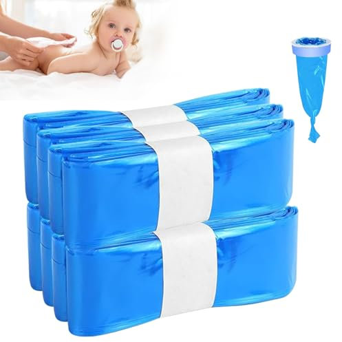 8 Stück Windeleimer Nachfüllkassetten, Windeleimer Nachfüllfolie Geruchsdichte, Kompatibel mit Angelcare, Tommee Tippee, LitterLocker, Littycat und Spross Nachfüllkassetten