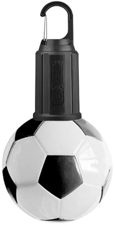 für Camping, LED Camping Lights - Fußball -Wandern Taschenlampe | Typ-C-Ladeatmosphäre Taschenlampen Taschenlampen Taschenlampe Einstellbare Helligkeit wasserdichte LED für Camping