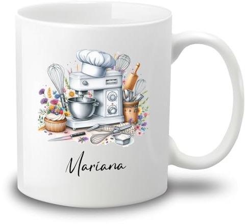 Baker Coffee Mug Unique Tea Cup Durable Drinking Cup Novelty Gift Foe Birthdays Christmas Mom 330ml