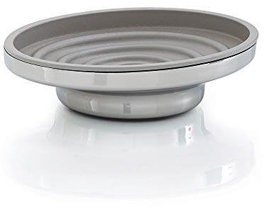 Robert Welch Oblique, Soap Dish. Made from 18/10 stainless steel. Easy to clean.