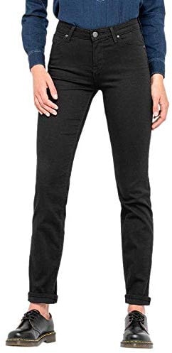 Lee - Jeans Damen - Classic Straight Fit - Marion - Schwarz Rinse