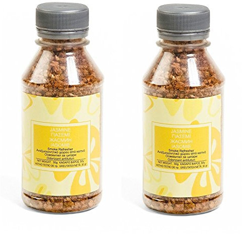 Lufterfrischer für Aschenbecher, Duft Jasmin, beseitigt Rauch aus Haus oder Büro, 2 x 30 g