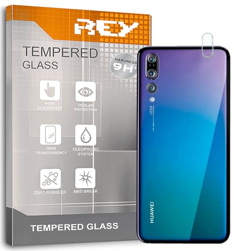 REY Bildschirmschutz aus gehärtetem Glas für Kamera für Huawei P20 Pro, Schutzfolie, Displayschutzfolie 9H+ Härte, Anti-Kratzen-Öl-Bläschen