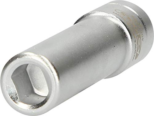 KS Tools 405.0082 Einspritzpumpen-Stecknuss für Drucksteuerventil, Ø 19 mm, Länge 80 mm