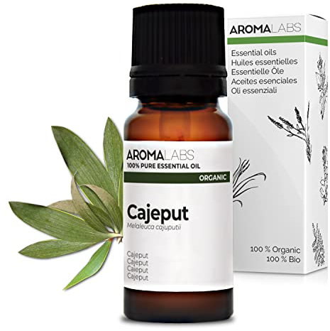 Aroma Labs - Cajeput - Ätherisches Bio-Öl - Chemotypisiert und AB Zertifiziert - 10 ml