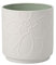 like. by Villeroy und Boch it's my home Blumentopf Socculente mineral, formschöner Premium Porzellan Blumentopf für Ihre grüne Oase, grün, weiß, Handwäsche