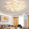 LED Deckenleuchte Modern Wohnzimmerlampe Kreative Blumenform Design Deckenlampe Dimmbar Mit Fernbedienung Metall Acryl Blütenblätter Hängeleuchte Schlafzimmer Kinderzimmer Innenraum Lampe,10 heads