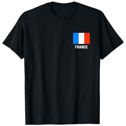 Frankreich Französische Flagge T-Shirt