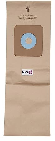 Distri+ - Sac aspirateur Compatible Nilfisk GU700A 56330690 - Pochette de 10 Sacs Papier