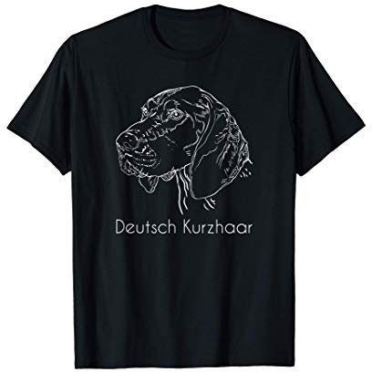 DEUTSCH KURZHAAR Jagdhund Hundeführer Jäger T-Shirt