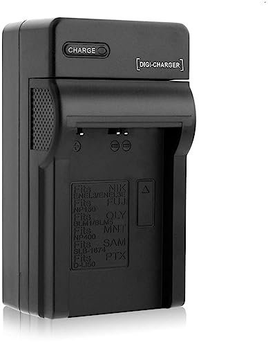 Chargeur (secteur, voiture) compatible avec Nikon EN-EL3, EN-EL3E. - Voir liste de compatibilité.