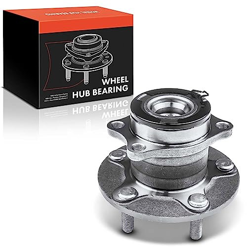 Frankberg Radlager Radlagersatz Hinterachse Flansch-Rad ⌀140,5 Mit ABS Magnetring Kompatibel mit ASX GAW Outlander II CWW Compass MK49 Patriot MK74 4008 Replace# 3785A009