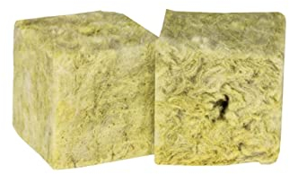 Weedness Steinwolle Würfel 15x15x14,2 cm - Anzucht für Steckling Sämlinge Pflanzenanzucht Stecklinge Aufzucht Sämlinge Anzucht Aufzuchterde