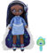 Na Na Na Surprise Teens Puppen Serie 3 - Queenie Plume - 28 cm große Modepuppe mit weichem Körper zum Posen - Outfit & Accessoires von Pfauen inspiriert - Tolles Geschenk für Kinder ab 5 Jahren
