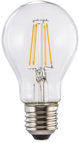 Xavax LED-Filament E27, 470lm ersetzt 40W, Glühlampe, Warmweiß, klar