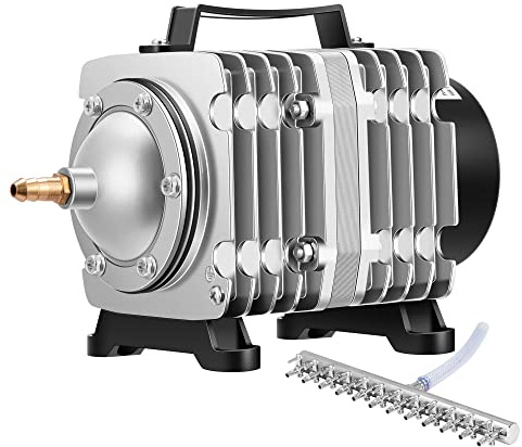 VIVOSUN Commercial Air Pump 1427 GPH 55W 90L/min 12 Outlet for Aquarium and Hydroponic Systems