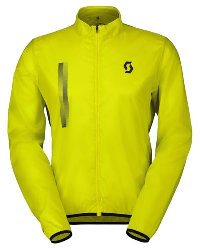 Scott RC Team Fahrrad Windjacke gelb 2024: Größe: XXL (58)