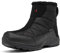 TLOLA Winterschuhe Herren Wasserdicht Warm Gefüttert Schneestiefel Rutschfest Winterstiefel Herren Wanderschuhe Trekkingschuhe Arbeiten Ski Angeln Outdoor Schuhe (Schwarz EU 42)