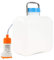 wamovo Tanica a collo largo, 16 litri, tanica per acqua, con pompa sommersa 12 V, 12 l/m