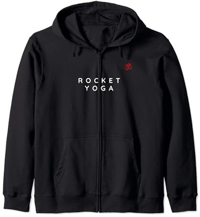 Rocket Yoga Instructor / Rocket Yoga Anfänger Design Kapuzenjacke