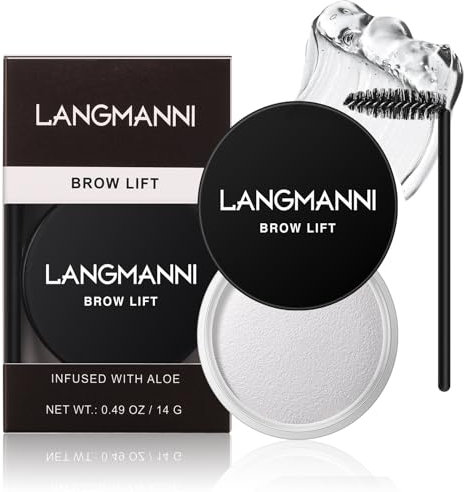 Eyebrow Gel Clear, Brow Gel Eyebrow Wax Pomade Glue Brow Soap Brow Wax Kit, Waterproof Long Lasting Smudge-Proof Eye Styling Soap Gel Shaping Cream for Natural Eyebrows