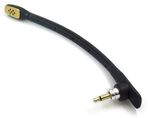 KieTeiiK Ersatz-Spielmikrofon, 18 cm lang, für A40-Gaming-Headsets, Gaming-Kopfhörer, Plug-in-Reparaturteile für A40-PC-Headsets