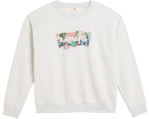 Levi's Women's GR Everyday Sweatshirt, Crew Coloring Book F, M
