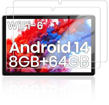 Displayschutzfolie für TPZ 10,1 Zoll Tablet, Härtegrad 9H, kratzfest, Anti-Fingerabdruck, hohe Empfindlichkeit, Entspiegelungsfolie, Tablet Schutzfolie, Tablet Zubehör, 2 Stück