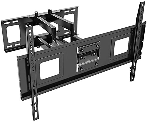 WOTZOV Soporte de TV, Soporte de Pared para TV Planas y Curvas 4K de 40-70 Soporte de TV Giratorio de hasta 60 kg con Nivel de Burbuja