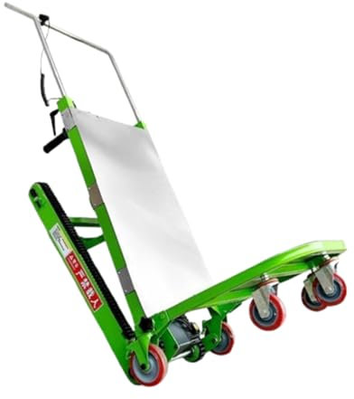 zhyunvd Elektrischer Raupen Treppensteiger Elektrischer Raupen-Treppensteiger (Zusammenklappbar) Elektrischer Treppensteigwagen Wagen Mit 800W Bürstenlosem Motor Tragkraft 400 Kg A,42A