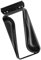 YARNOW Aquarium-Reinigungsbürste Haken schrubben Entferner Filter Bausatz Aquarium Glasreiniger reinigungsschaber Aquarienreiniger magnetisches Moos Versorgung mit Aquarien Plastik Black