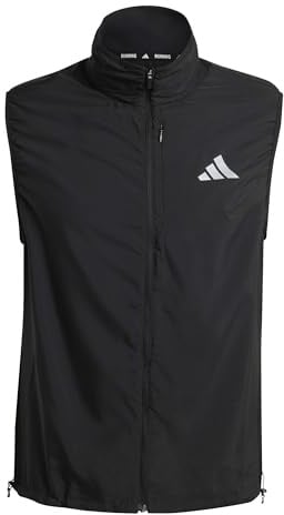 adidas Herren Adi365 Running Essentials Vest Coat, black, XL