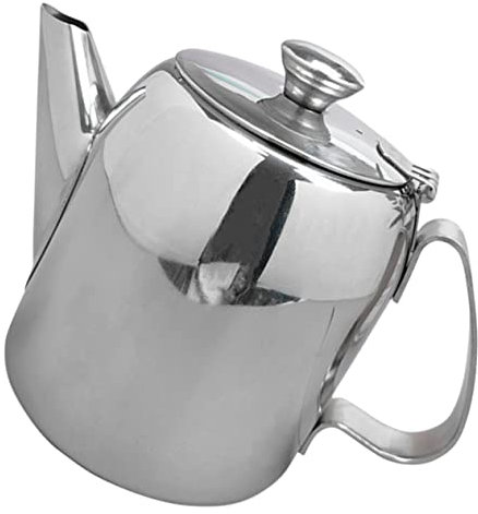 KICHOUSE Teekessel Edelstahl-teekrug Reiseteekessel Für Hause Moderne Teebehälter Ausreichendes Fassungsvermögen Für Familiengebrauch Sicher Anwendung Leicht Zu