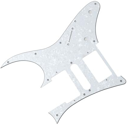 Pickguard Ersatz für E-Gitarre, 7V Modell für Ibanez RG250 Unterstützung Humbucker Installation (A)