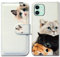 Bcov iPhone 11 Wallet Case, Cute Brown Cat Leather Flip Wallet Case Cover with Card Slot Holder Kickstand For iPhone 11