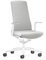 Interstuhl Pure Fashion Edition – Der Bürostuhl der Sich an Gewicht und Bewegung anpasst – ausgestattet mit der nachgewiesen ergonomischen Smart-Spring Technologie (1D-Armlehnen, White | White)