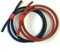 Set of Red & Black Flexible PVC Cable Wire 110A Amp 16mm2 Battery/Starter/Welding by MKGT® (Red + Black Set, 5 Metres)
