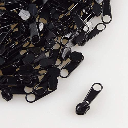 Reisverschluss,30 Stück 3# Zipper für Reißverschluss Reißverschluss Reparatur für Jacken Taschen Zelte Gepäck Schlafsack Koffer (Schwarz)