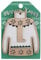 L Name Christmas Jumper Wooden Tree Decoration Personalised Bauble Xmas White