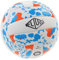 ELLUG Super Soft Mini-Beach-Volleyball aus PVC mit 18 Panels, Ø15cm, bunt, Perfekter Halt (weiß - bunt)