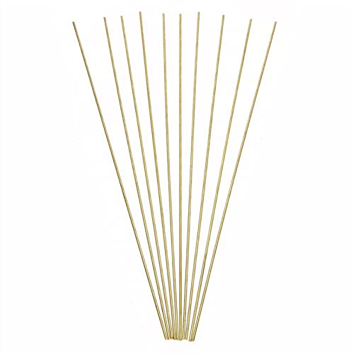Baguettes de soudage, 10 pièces 250mm de longueur tiges en laiton fils bâtons for réparation brasage soudure barres de soudage durables baguette de soudage