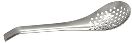 Mercer Culinary Spherification Spoon, Stainless Steel, 21.12 x 2.2 x 2.2 cm, Silver