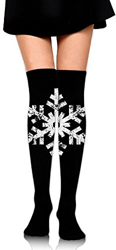 Stylish Snowflake Compression Socks for Men & Women - Best for Running, Nurses, Shin Splints, Flight Travel, Skiing & Maternity Pregnancy - Boost Athletic Stamina & Recovery