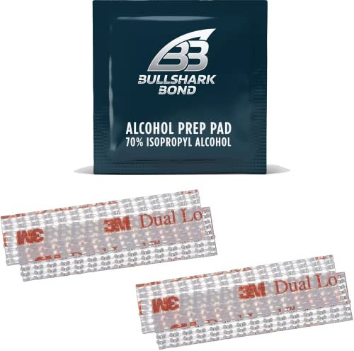 EZ Pass/I-Pass/Toll Tag Klebeband Montageset – Peel and Stick Klebestreifen Dual Lock Tape 4 Pieces weiß